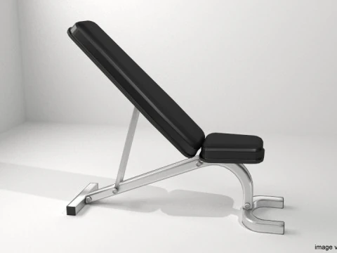 M&aacute;quina de ejercicios - Banco de prensa de piernas Modelo 3D