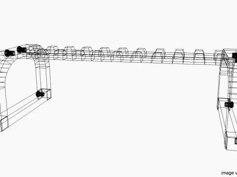 운동 저장 - 덤벨 랙 3D 모델