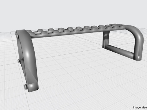 Exercise Storage - Dumbell Rack 3D 模型