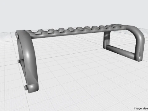 운동 저장 - 덤벨 랙 3D 모델