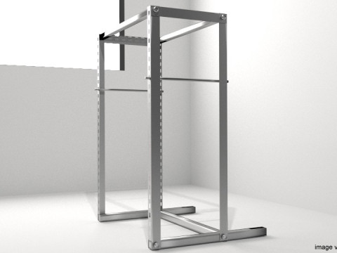 Exercise Storage - Power Cage Modello 3D