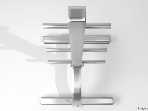 Exercise Storage - Weight Plate Rack 3D Model