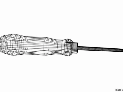 Craftsman Handtools - Awl 3D Model