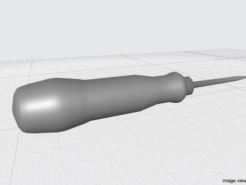 Craftsman Handtools - Awl 3D Model