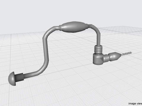 Craftsman Handtools - Brace 3D Model