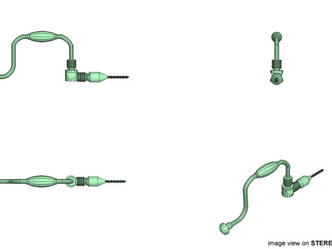 Craftsman Handtools - Brace 3D Model