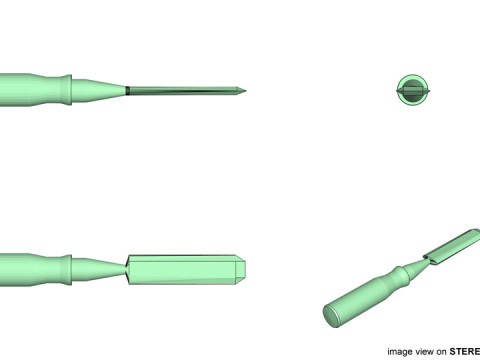 Craftsman Handtools - Chisel 3D-Modell