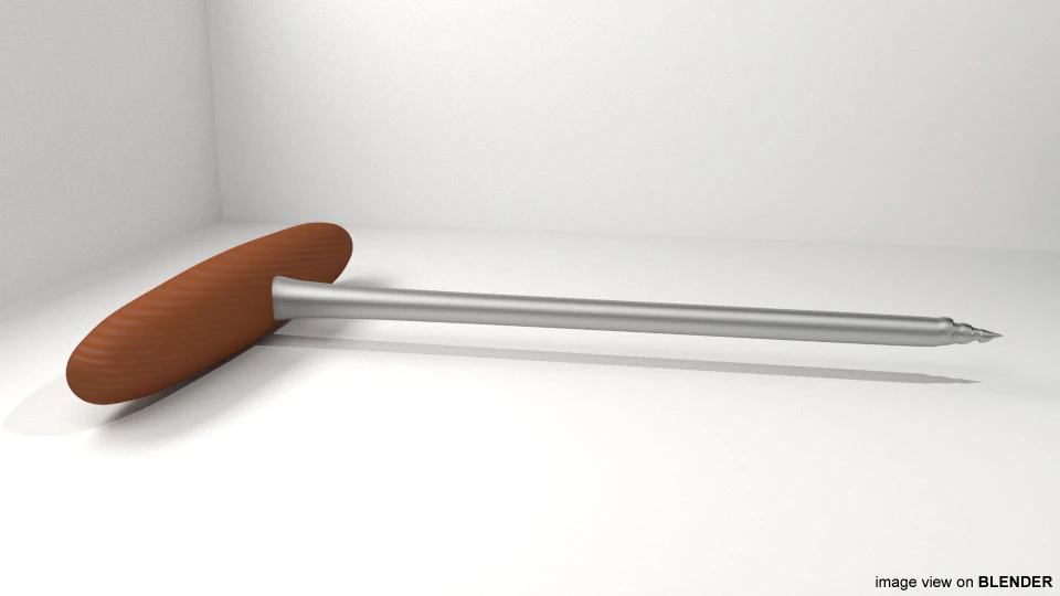 Craftsman Handtools - Gimlet 3D Model .c4d .max .obj .3ds .fbx .stl .blend 