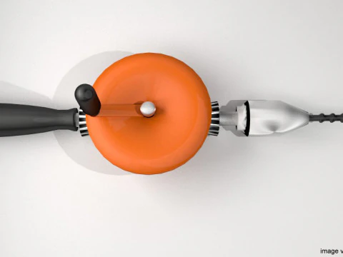 Craftsman Handtools - Hand Drill 3D Model