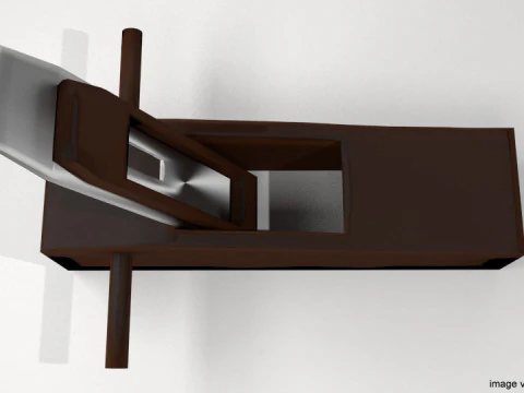 Craftsman Handtools - Smoothing Plane 3D Model