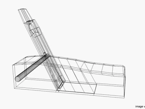 Craftsman Handtools - Smoothing Plane 3D Model