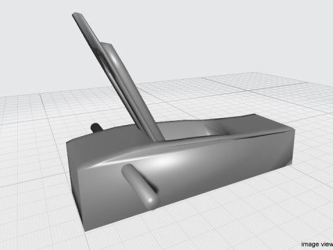 Craftsman Handtools - Smoothing Plane Model 3D