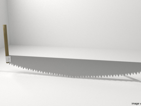 Craftsman Handtools - Two-man Saw 3D मॉडल