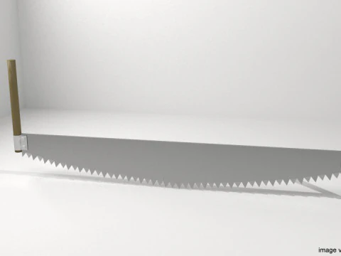 Craftsman Handtools - Two-man Saw 3D Model