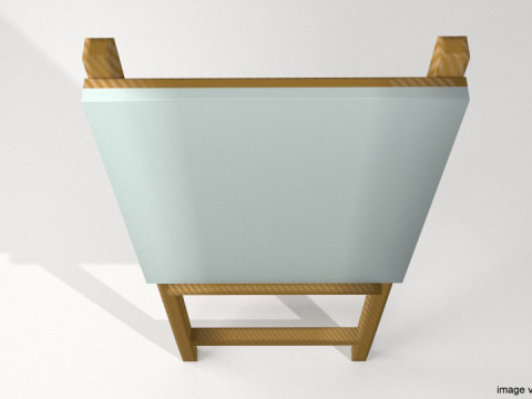 Drawing Tool - Art Stand 3D 모델