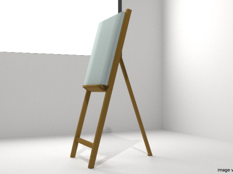 Drawing Tool - Art Stand 3D 모델