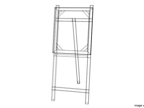 Drawing Tool - Art Stand 3D Model