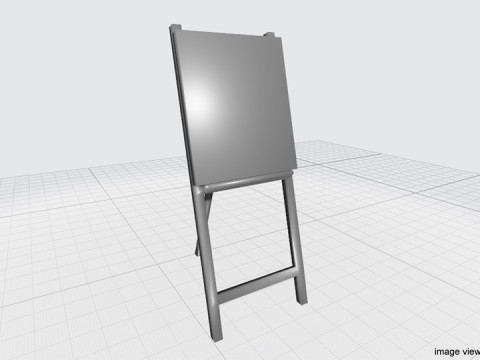 Drawing Tool - Art Stand 3D 모델