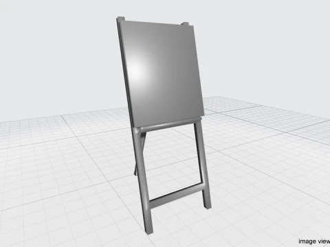 Drawing Tool - Art Stand 3D Model