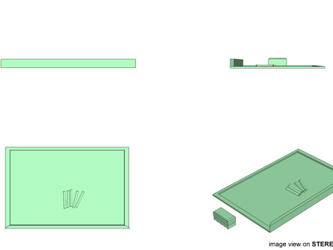 Drawing Tool - Chalk Board 3D 모델