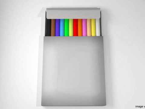 Drawing Tool - Colored Pencil 3D Model