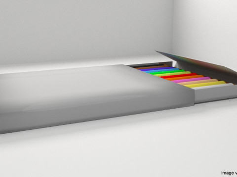 Drawing Tool - Colored Pencil 3D Model