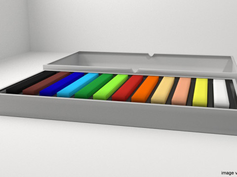 Drawing Tool - Pastel 3D Model