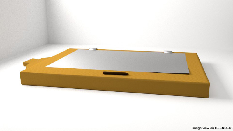 Drawing Tool - Perspective Board Modelo 3D .c4d .max .obj .3ds .fbx .stl .blend 