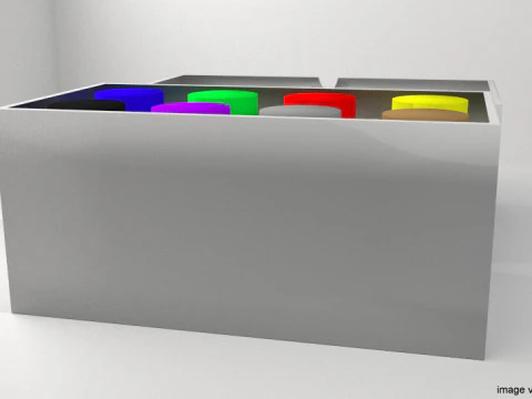 ड्राइंग टूल - पोस्टर रंग 3D मॉडल