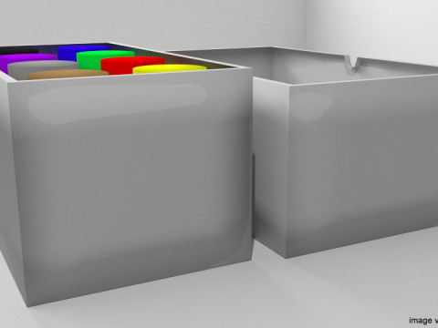 Drawing Tool - Poster Color Modello 3D