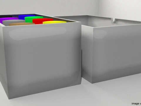 Drawing Tool - Poster Color 3D Model