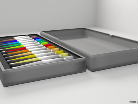 Drawing Tool - Water Color 3D Model