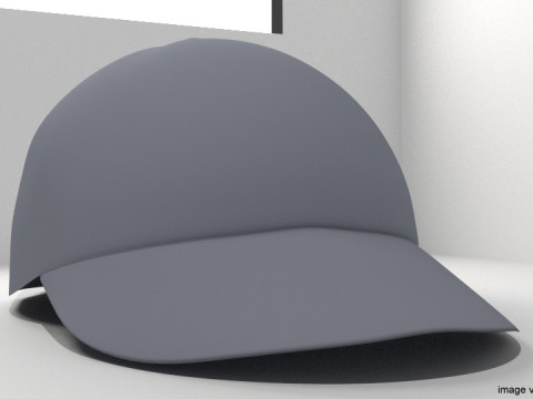 Hat - Baseball Cap 3D मॉडल