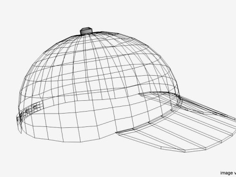 Hat - Baseball Cap 3D मॉडल