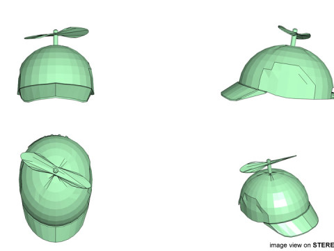 Hat - Beanie Model 3D