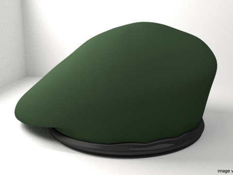 Hat - Beret 3D-Modell