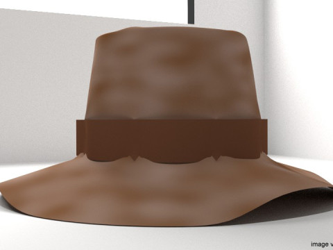 Hat - Boonie Model 3D