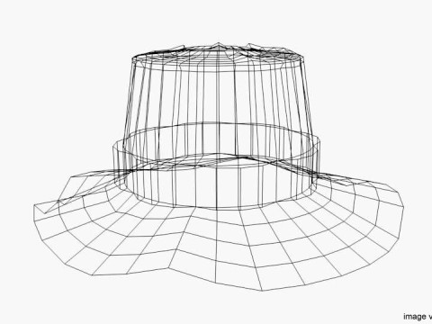 Hat - Boonie Model 3D