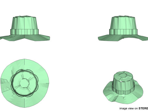 Hat - Boonie Model 3D