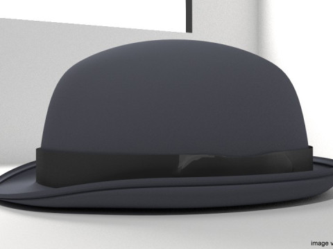 Hat - Bowler 3Dモデル