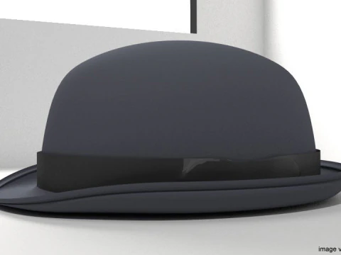Hat - Bowler 3D Model
