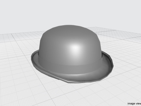 Hat - Bowler 3Dモデル