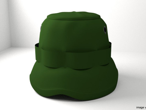 Hat - Bucket 3Dモデル