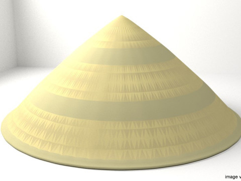 Hat - Conical 3D Model