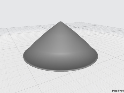 Hat - Conical 3D Model