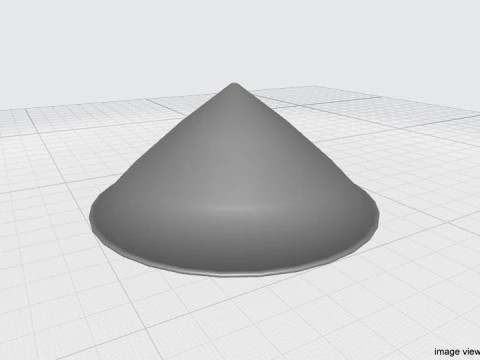 Hat - Conical 3D Model