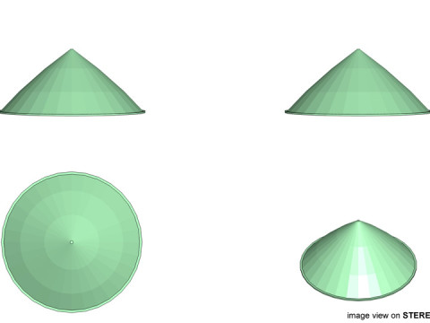 Hat - Conical 3D Model