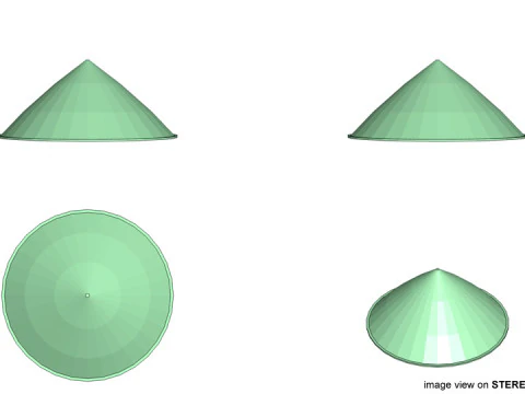 Hat - Conical 3D Model