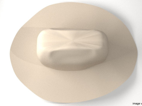 Hat - Cowboy 3D Модель