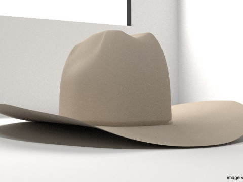 Hat - Cowboy 3D Модель